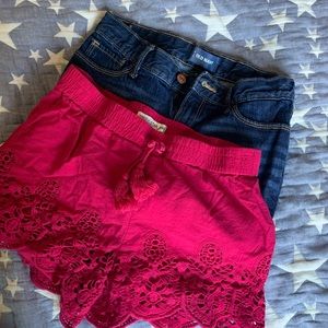 Girls 12 cute shorts